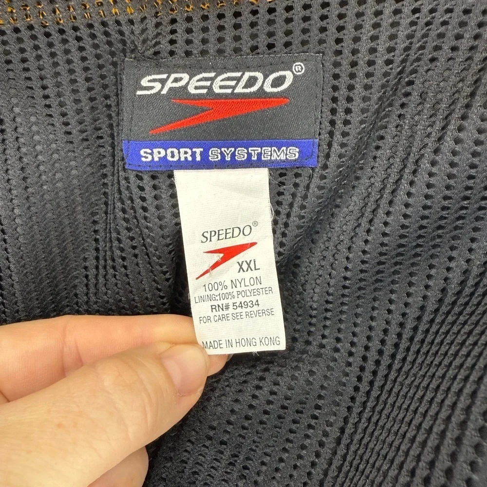Vintage Speedo Sports System Hoodie Wind Breaker Jacket